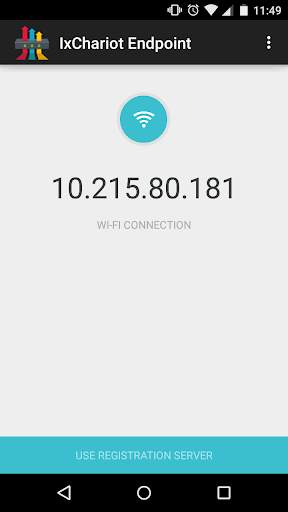 IxChariot Endpoint screenshot 1