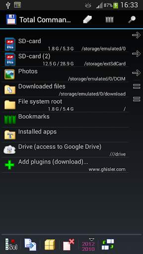 Plugin: Drive for Totalcmd screenshot 2