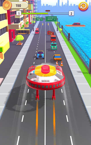 Futuristic Bus screenshot 1