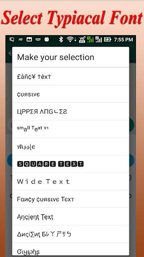 Fancy Stylish Fonts Keyboard screenshot 8
