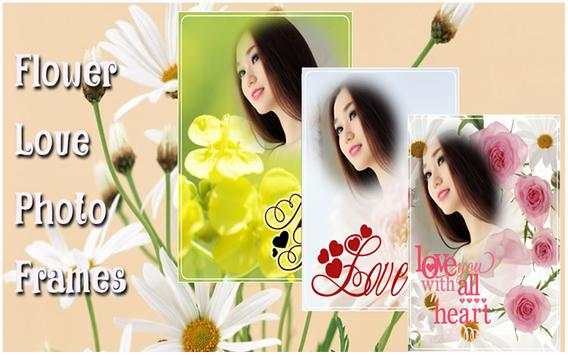 Flower Love Photo Frames screenshot 2