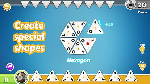 Triominos, Triangular Dominoes screenshot 2