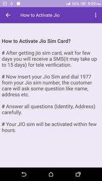How to get Jio sim screenshot 3