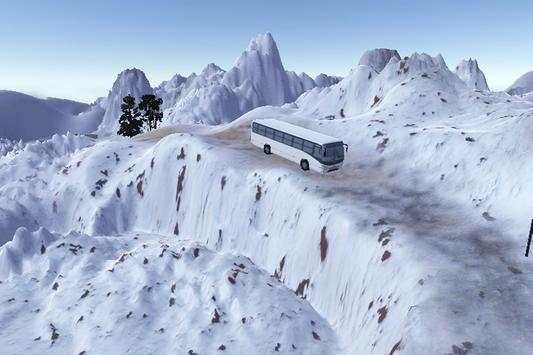 3D Snow Bus Drive screenshot 2