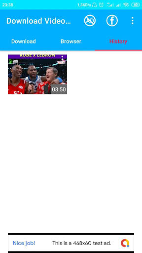 Download Video For Facebook - HD Video for FB screenshot 3