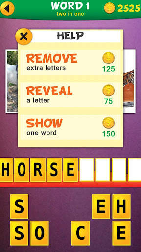 2 Pics 1 Word: Mix Pics Puzzle screenshot 3