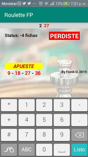 Roulette FP screenshot 3
