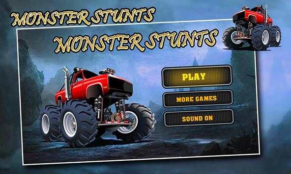 Monster Truck Racing Stunts screenshot 1