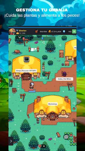 Mana Storia - Classic MMORPG screenshot 1