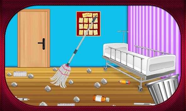 Hospital Repair- Cleanup Game screenshot 1