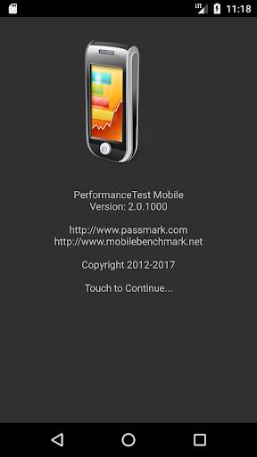 PassMark PerformanceTest screenshot 1
