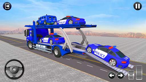 Grand Police Transport Truck screenshot 2