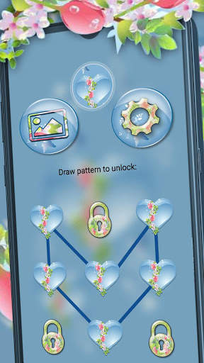 Aqua Heart Launcher Theme screenshot 5