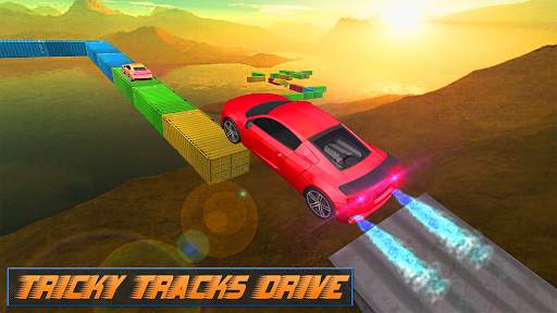 Modern Impossible Tracks Car Stunts: Scary Drive screenshot 2