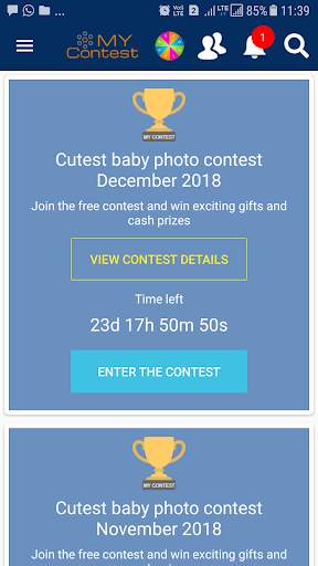 My Contest screenshot 1