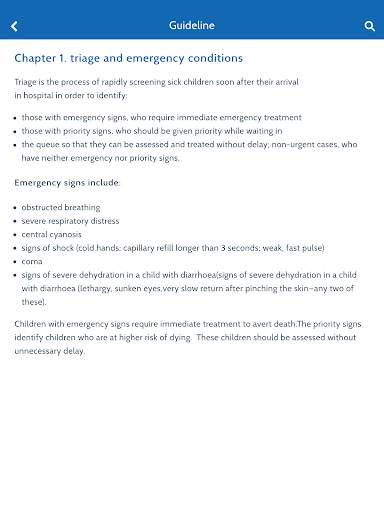 WHO Hospital Care for Children screenshot 8