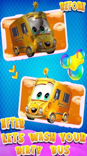 wash school bus: truck simulator2 screenshot 2