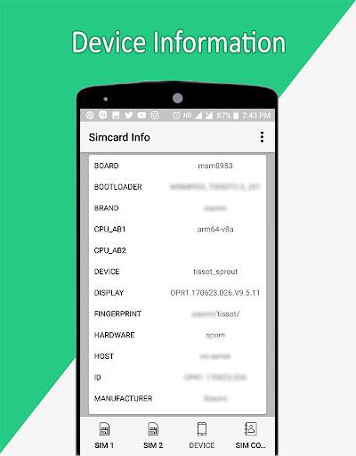Sim Card Info Details screenshot 3