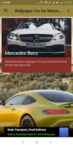 Wallpaper Car for Mercedes Benz screenshot 1