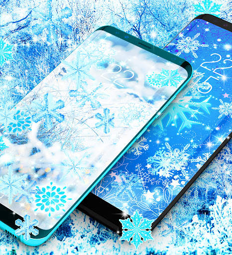 Snowflakes live wallpaper screenshot 6