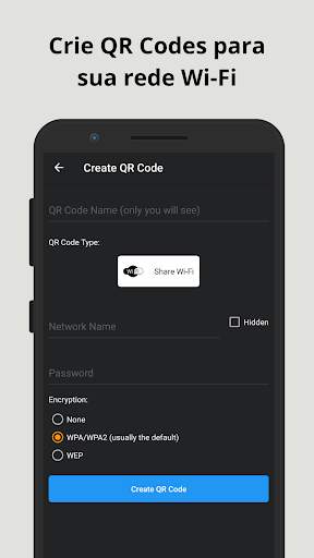 WiFi QR Code Scanner de senha screenshot 4