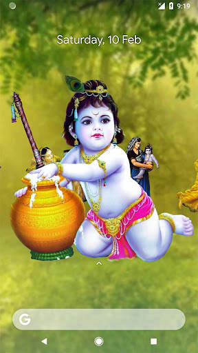 4D Little Krishna App & Live W screenshot 2