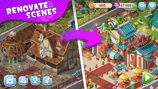 Seaside Mania: Hotel Dash Game screenshot 3