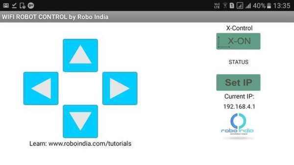 WiFi Robot Controller screenshot 1