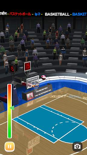 Basketball 3D Shooting Contest, real free shootout screenshot 14