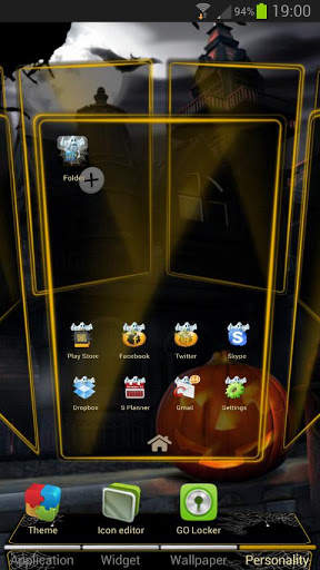 Next Launcher Halloween Theme screenshot 6