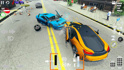 Car Crash Racing Sim 3D: Real Driving School स्क्रीनशॉट 5