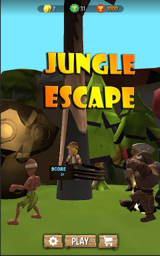 JUNGLE ESCAPE - JUNGLE RUN screenshot 5