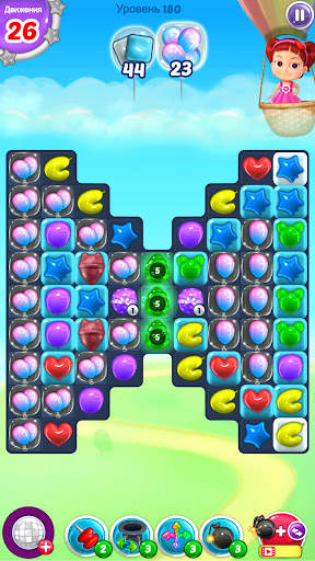 Balloon Pop: три в ряд игры скриншот 8