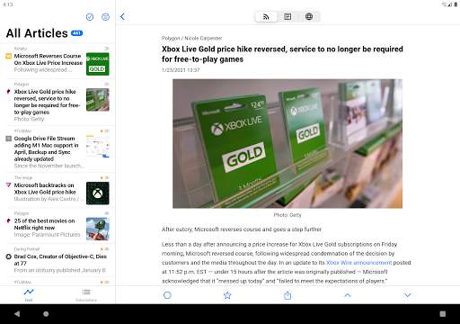 Fluent Reader Lite - RSS Client screenshot 9