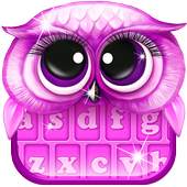 Cute Owl Keyboard Themes 1.6