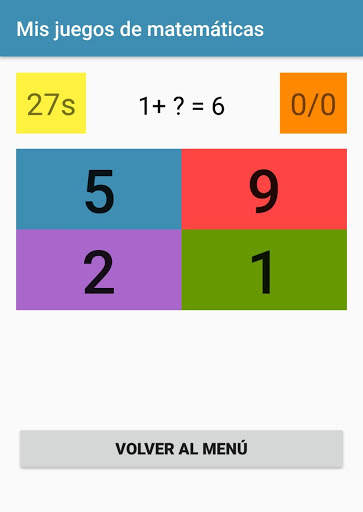 Mi juego de matemáticas screenshot 7