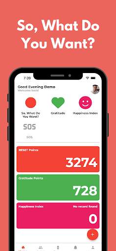 RESET App 1 تصوير الشاشة