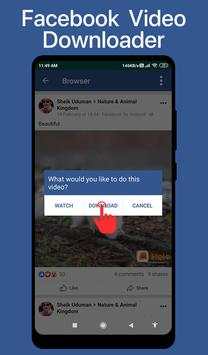 Video Downloader for Facebook HD Video Downloader screenshot 4