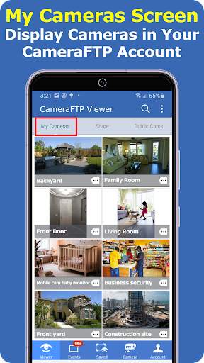 CameraFTP IP Camera Viewer screenshot 2