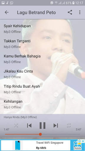 Lagu Betrand Peto Offline screenshot 6