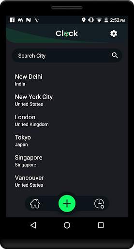 World Clock with Analog and Digital Mode screenshot 4