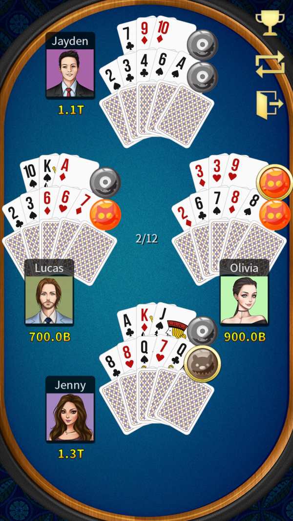 13 Poker Offline (Pusoy) screenshot 7