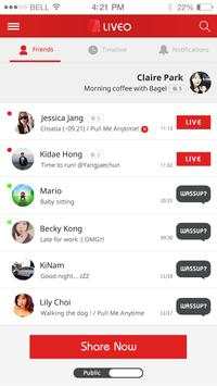 LIVEO- Social live streaming screenshot 1