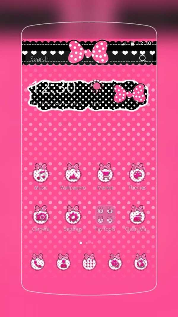 Pink Bowknot screenshot 1