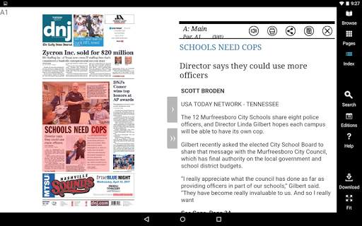 Daily News Journal eNewspaper screenshot 2