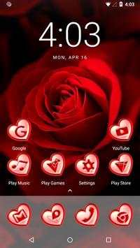 Red Rose Launcher screenshot 5