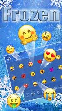 Frozen Snowflake Keyboard screenshot 3