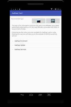 E-Aadhaar App: Aadhar card download, status & more скриншот 1