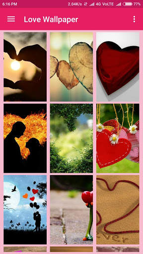 Love Wallpaper HD screenshot 1