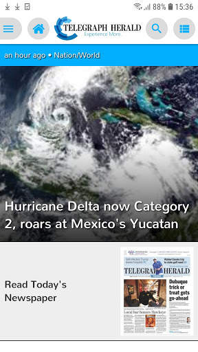 Telegraph Herald screenshot 1